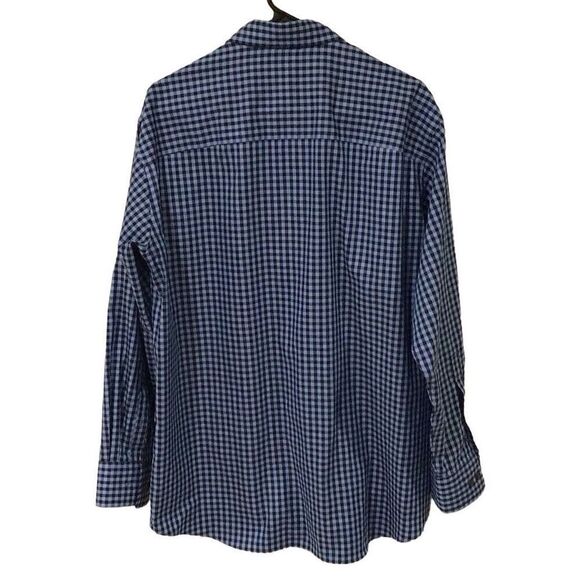 Men’s Shirt, Kenneth Cole Reaction Mens Shirt, size L, 16-16.5 32/33, Blue and B - Picture 3 of 6